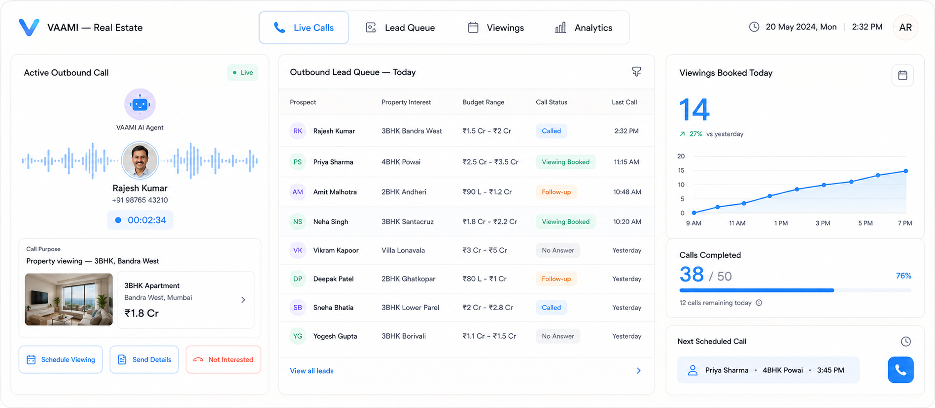 Real Estate AI Dashboard
